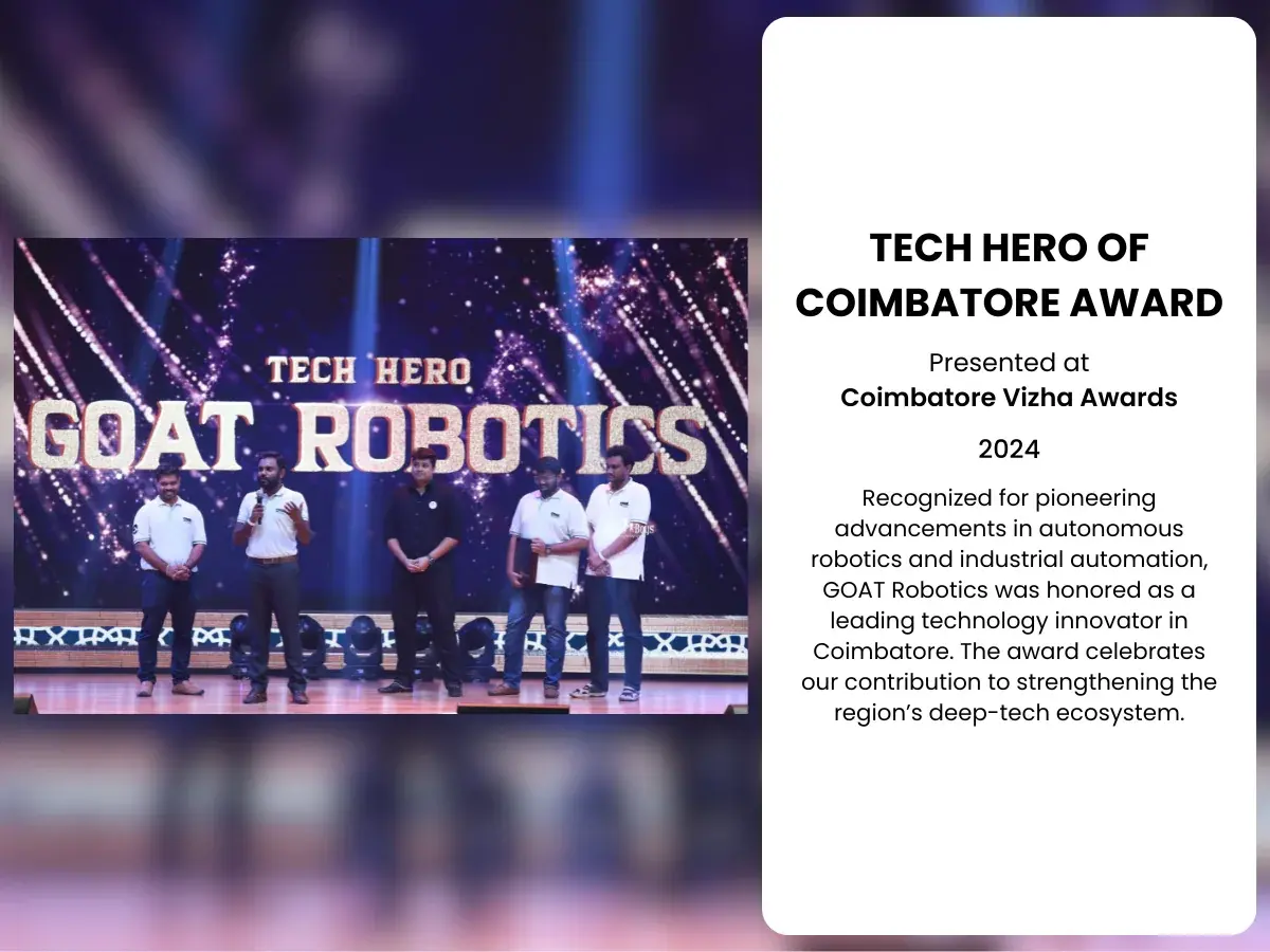 Tech Hero of Coimbatore — Coimbatore Vizha Awards, 2024