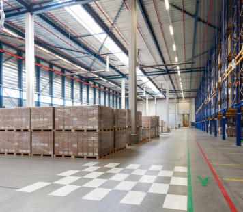 Robots in the warehouse industry reduce manual intervention for efficient workspace management.